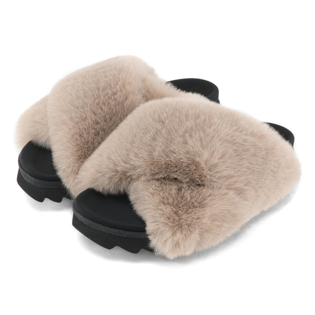 Slippers on sale without fur