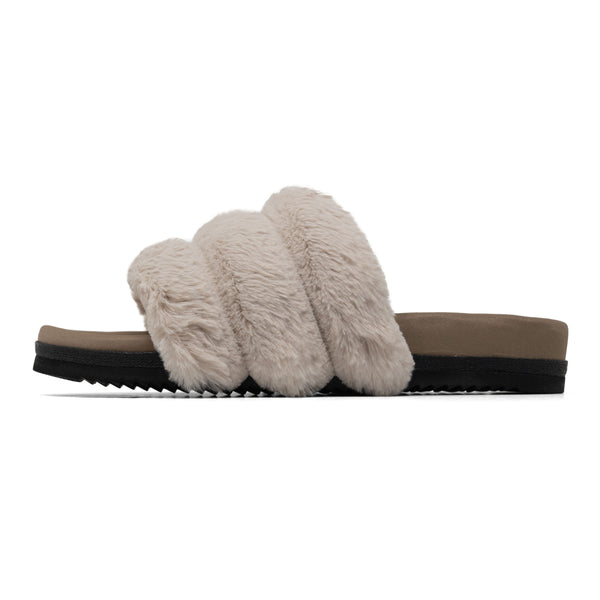 ROAM BUNNY SLIDER CEMENT FAUX FUR