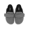 ROAM CASH LOAFER MULE CHARCOAL RECYCLED CASHMERE