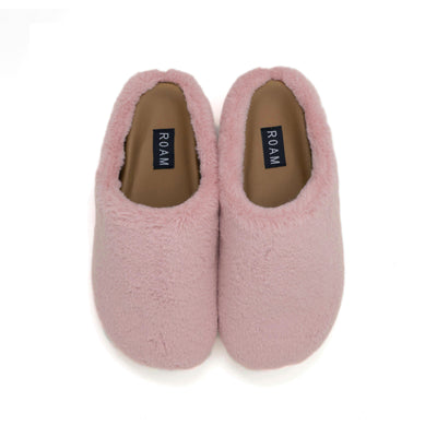 ROAM CLOUD CLOG BLUSH FAUX FUR