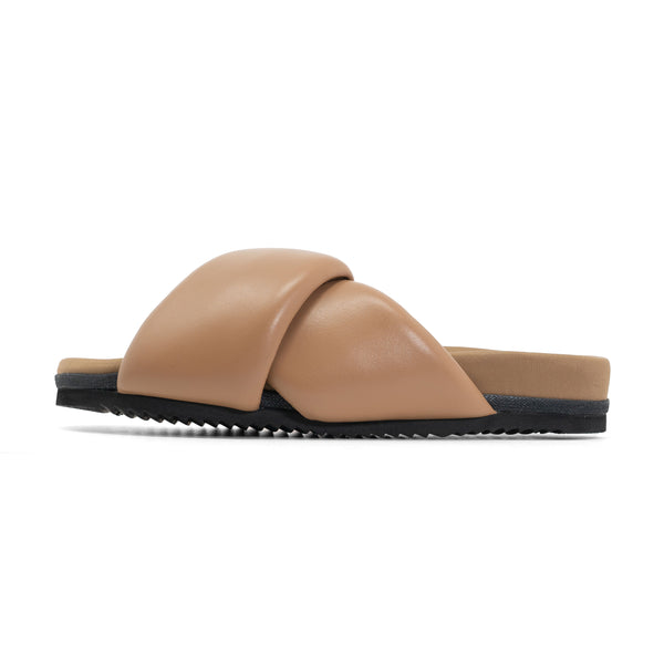 ROAM FOLDY PUFFY SANDALS DUNE VEGAN LEATHER