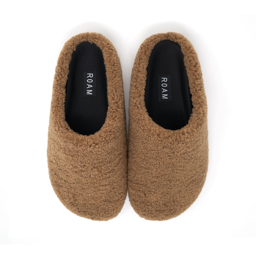 Fuzzy hot sale clog slippers