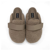 ROAM FUZZY LOAFER MULE OAT FAUX SHEARLING