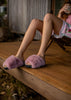 ROAM CLOUD SLIPPERS ROSE FAUX FUR