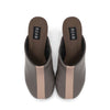 ROAM ROUNDHOUSE STRIPE TAUPE & BLUSH VEGAN LEATHER HEELS