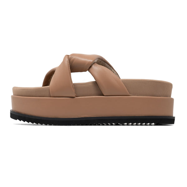 ROAM 7 SANDALS NUDE VEGAN LEATHER