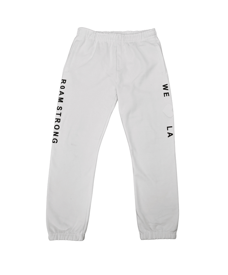 ROAM Puffy Heart Sweats 100% of all proceeds are going to individuals directly impacted by the LA fires