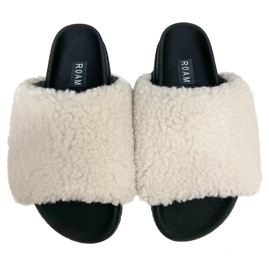 Fluffy Fuzzy Faux Fur Slippers