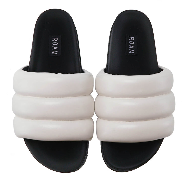 Louis Vuitton Vegan Leather Slides - Black Sandals, Shoes